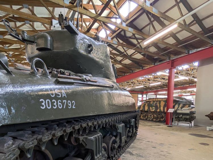 Panzer im Panzermuseum Munster