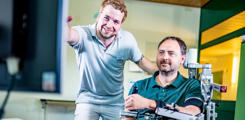 Motoriktraining Computerunterstützter Armtrainer