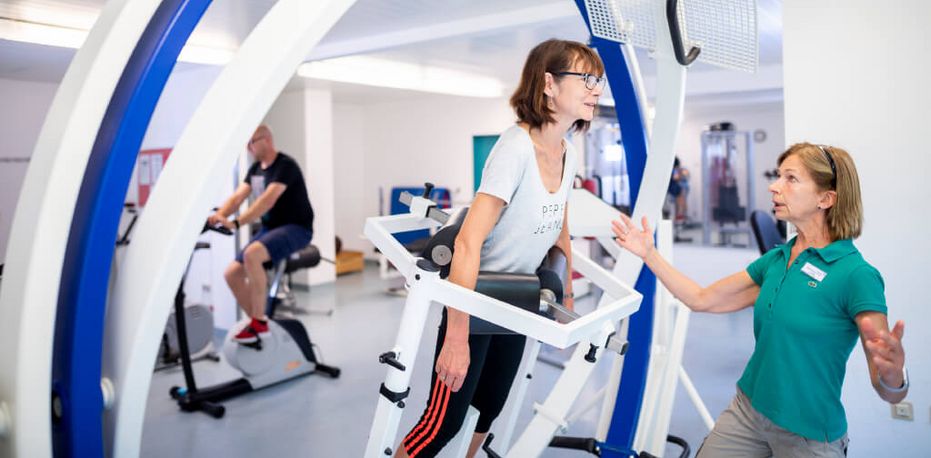 Therapie im Space Curl