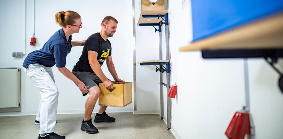 Ergotherapie Lasten heben